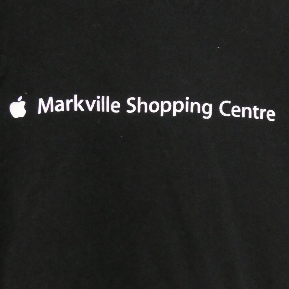 Apple Markville Shopping Centre | large | Black Short Sleeve Tee / T-Shirt